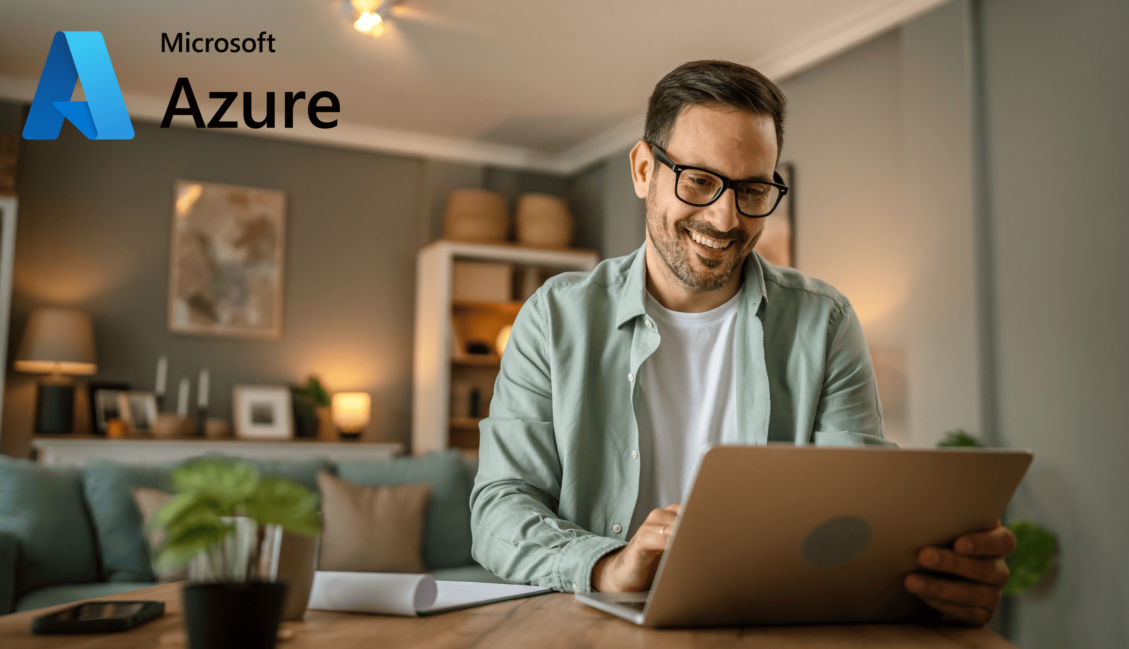 Man uses a custom app built with Azure AI Natural Language Processing to gain insights into his business data. Learn how to create apps like that for your business. Take the AI-3003 Create AI Enabled Apps with Azure AI Natural Language Processing Solutions class.